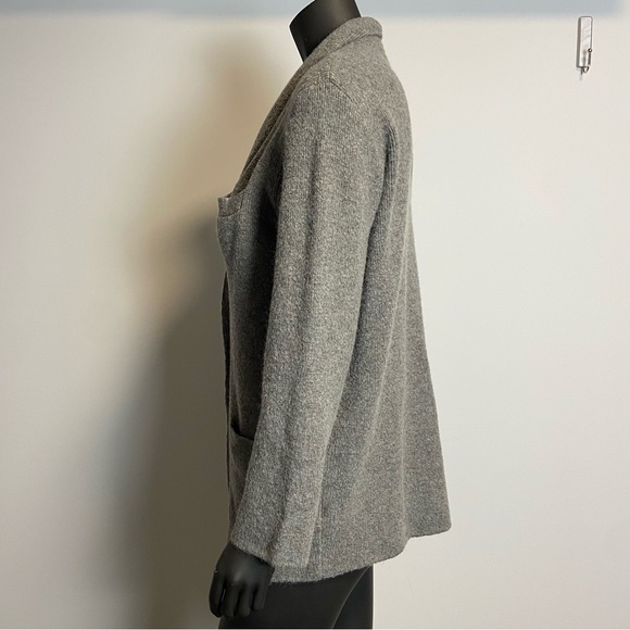 🐑 J CREW / merino wool alpaca chacon knit cardigan m - Picture 5 of 10